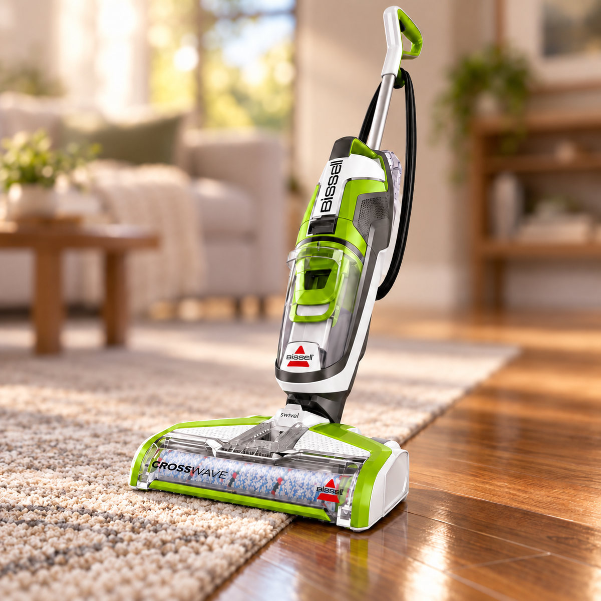 BISSELL CrossWave Turbo 3888A where hardwood meets an area rug