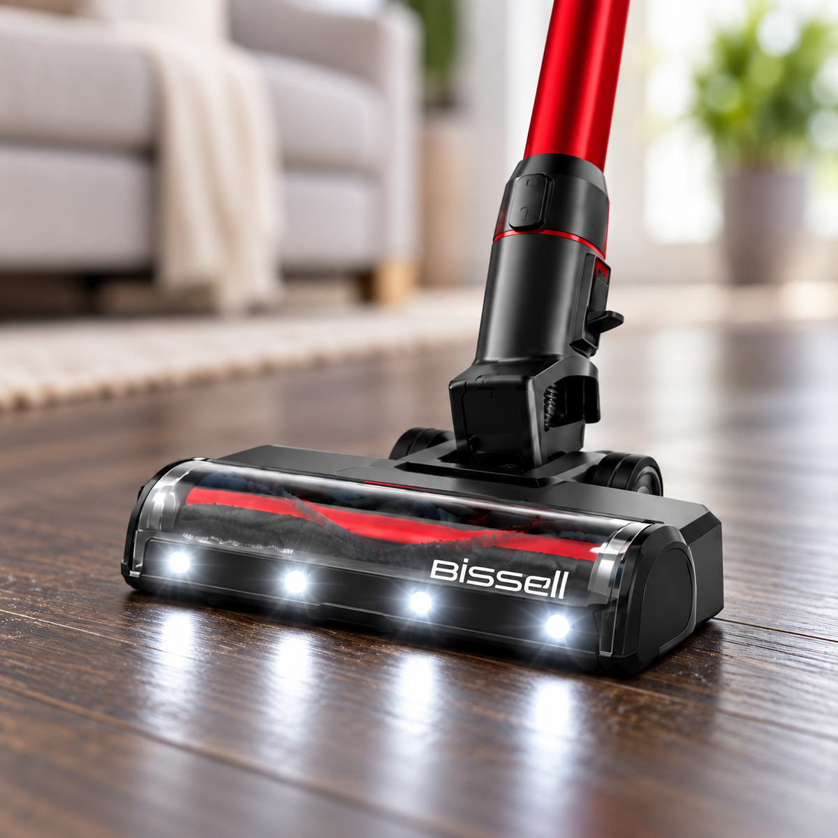 BISSELL PowerClean FurGuard 4137 closeup of the headlights
