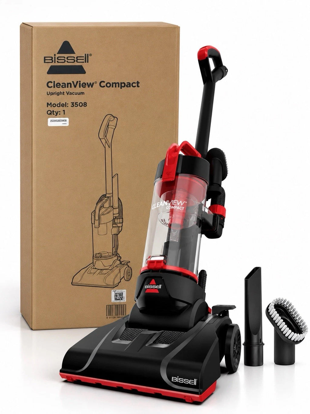 BISSELL CleanView Compact Upright Vacuum (3508)