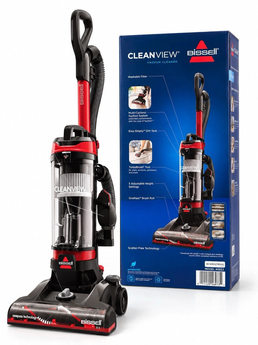 BISSELL CleanView Upright Vacuum (3533)